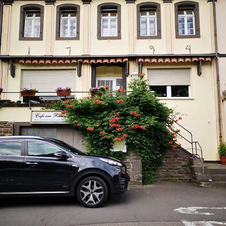 Hotel Pension Café Am Rheinsteig Leutesdorf Exterior foto